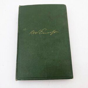 Essays by Ralph Waldo Emerson 1st & 2nd Series in One Volume HB 1926 1st Edition